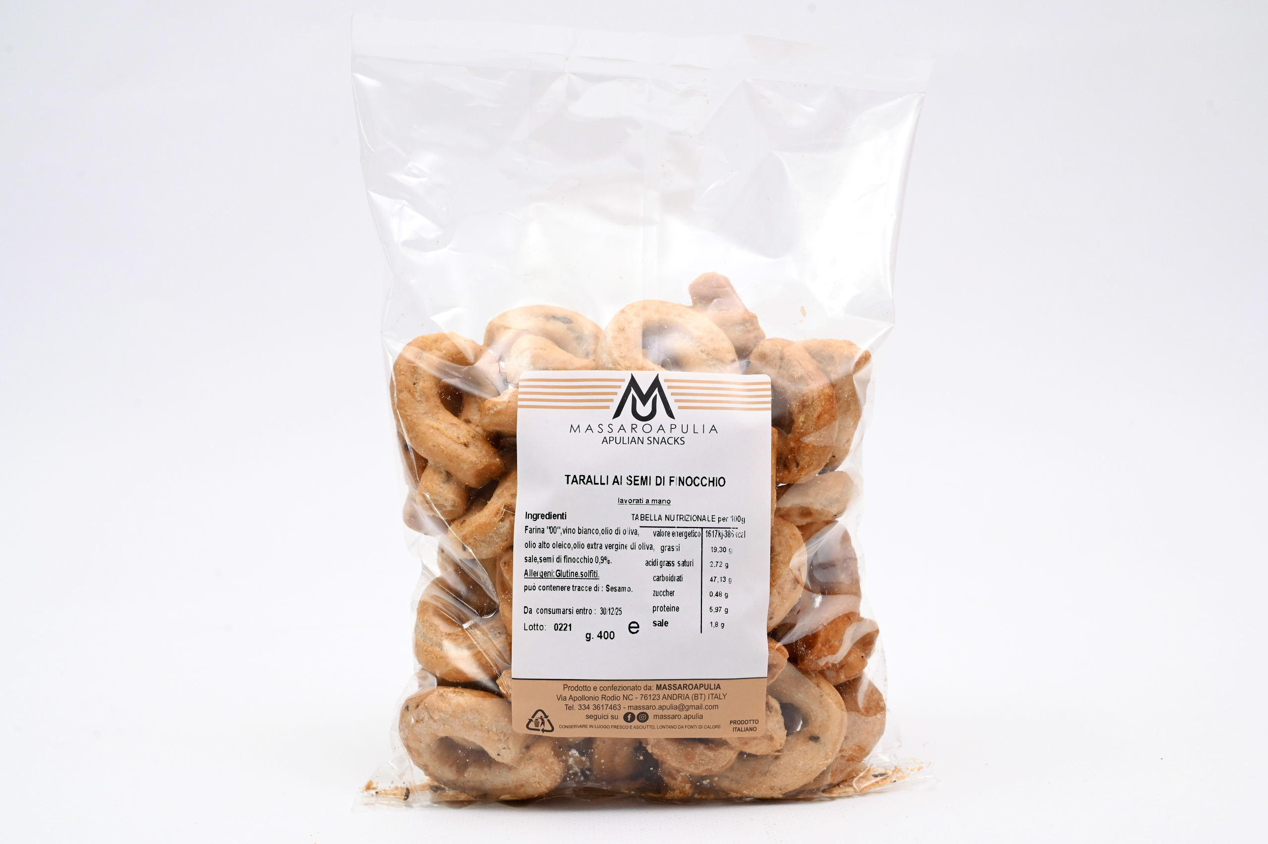 taralli ai semi di finocchio